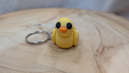 Sleutelhanger Eend geel