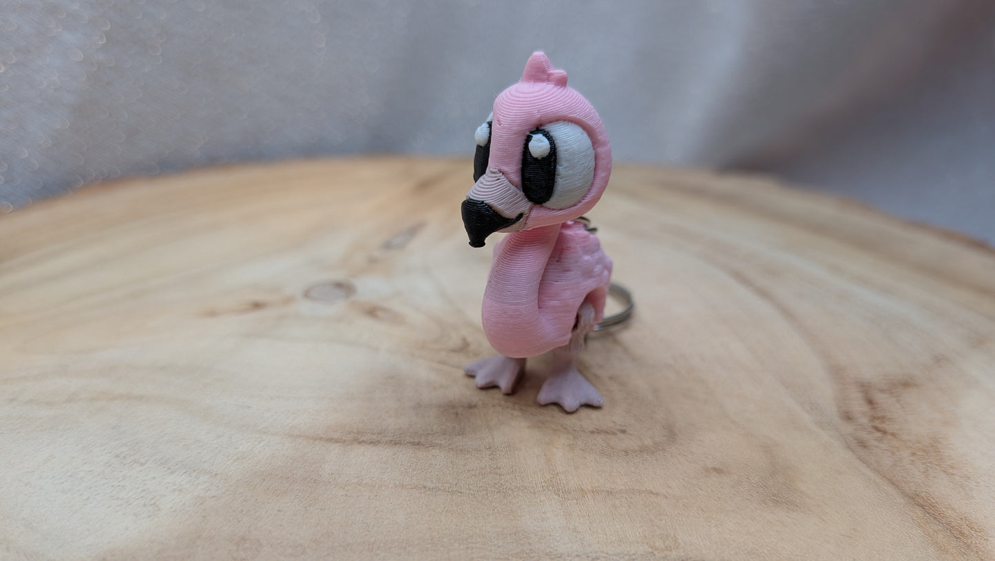 Sleutelhanger Flamingo