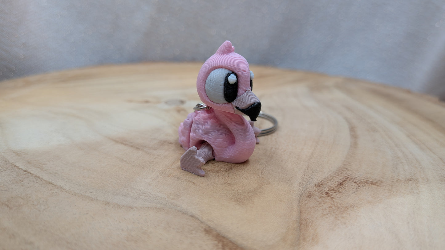 Sleutelhanger Flamingo