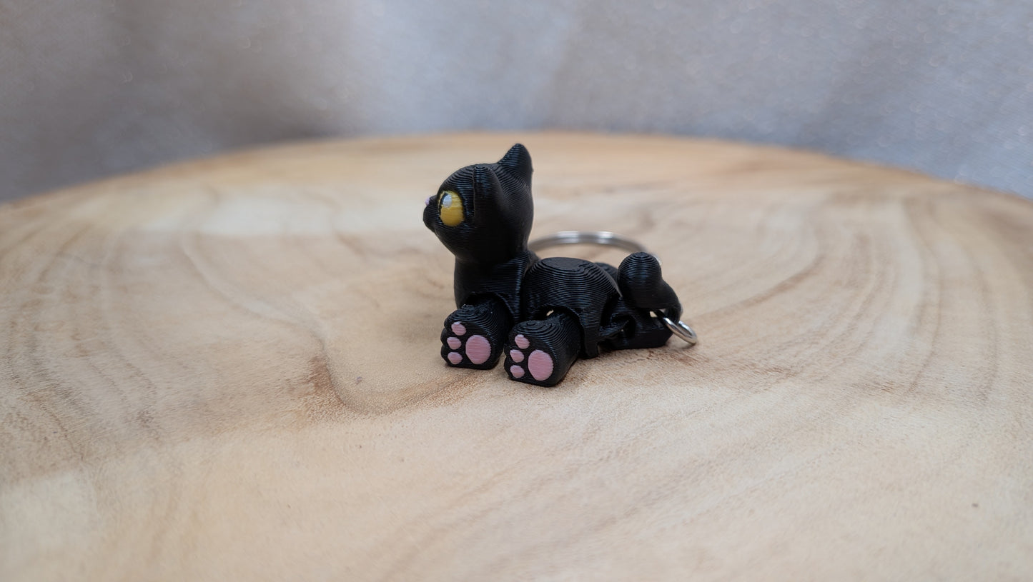 Sleutelhanger Zwarte kat